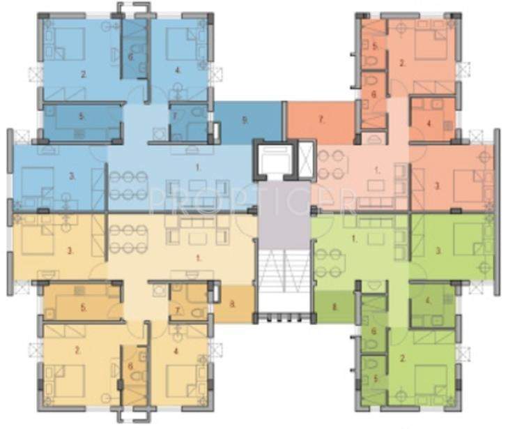 Images for Cluster Plan of Ganguly 4 Sight Model Town