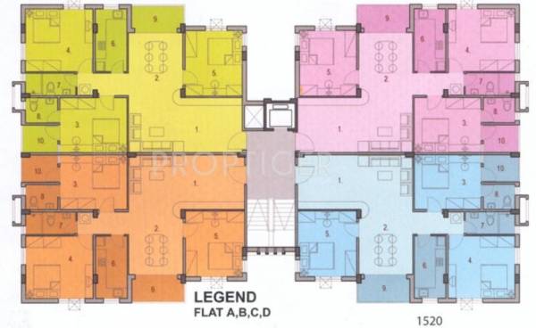 Images for Cluster Plan of Ganguly 4 Sight Model Town
