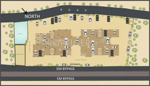  heights Images for Layout Plan of Rajwada Heights