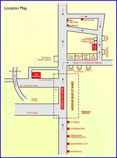 SVR Group SVR Heights Location Plan