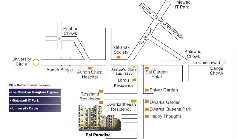 Images for Location Plan of GK Developers Dwarka Sai Paradise