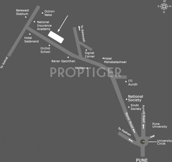 Images for Location Plan of Arun Orchid Towers