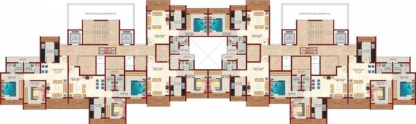  arham-arcade Single Tower Cluster Plan