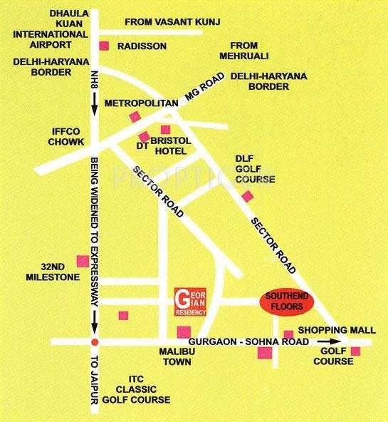  georgian residency Images for Location Plan of SS Georgian Residency