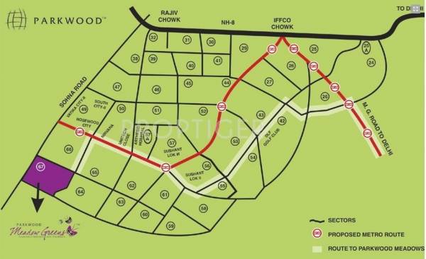 Images for Location Plan of Parkwood Meadow Greens