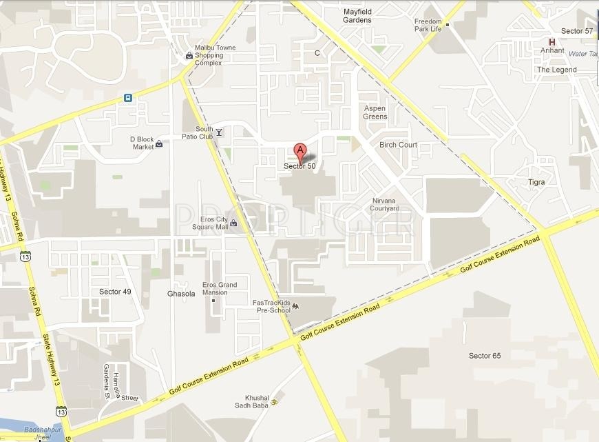 Images for Location Plan of Parsvnath Presidency