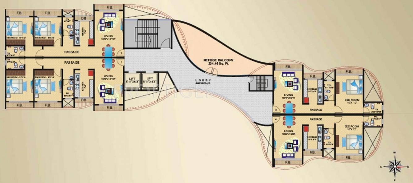 Images for Cluster Plan of Swaraj Kalash