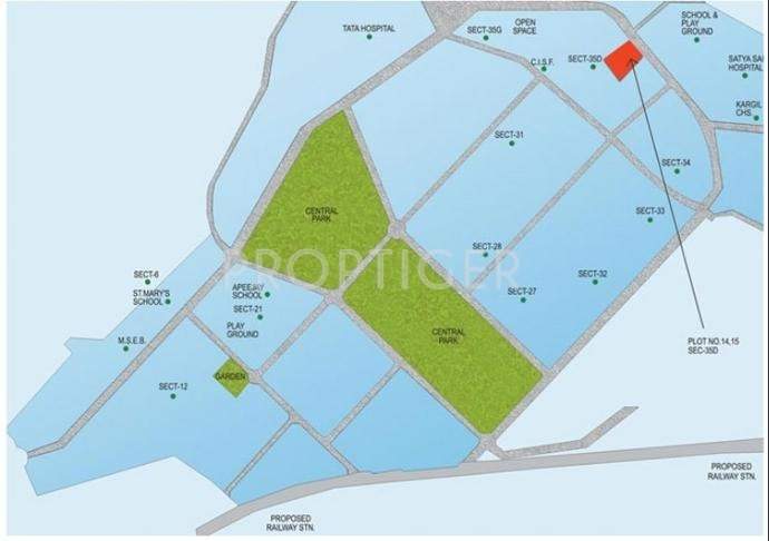  sai pearls Images for Location Plan of Paradise Sai Pearls