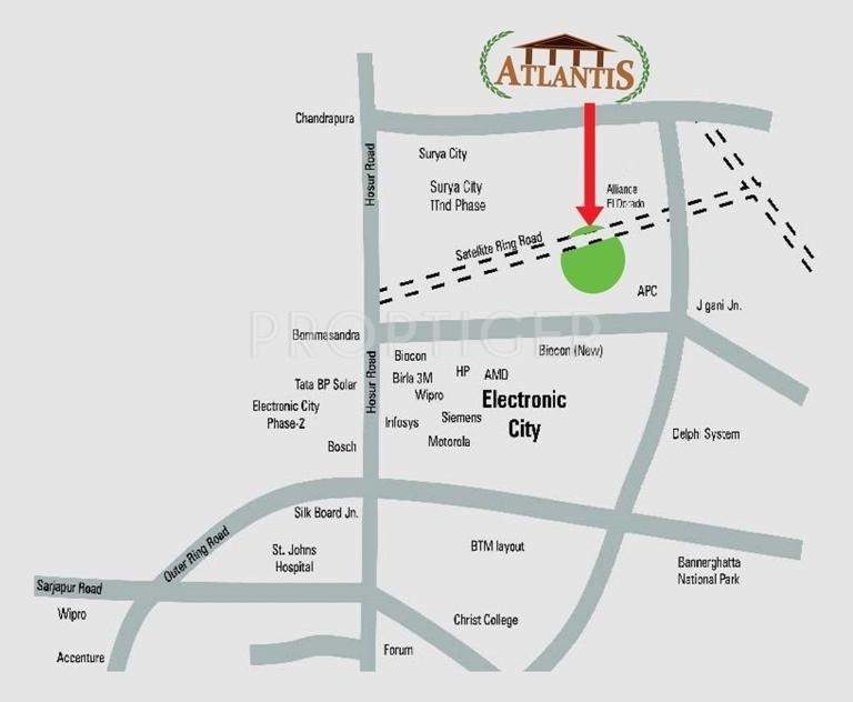Images for Location Plan of Aratt Atlantis