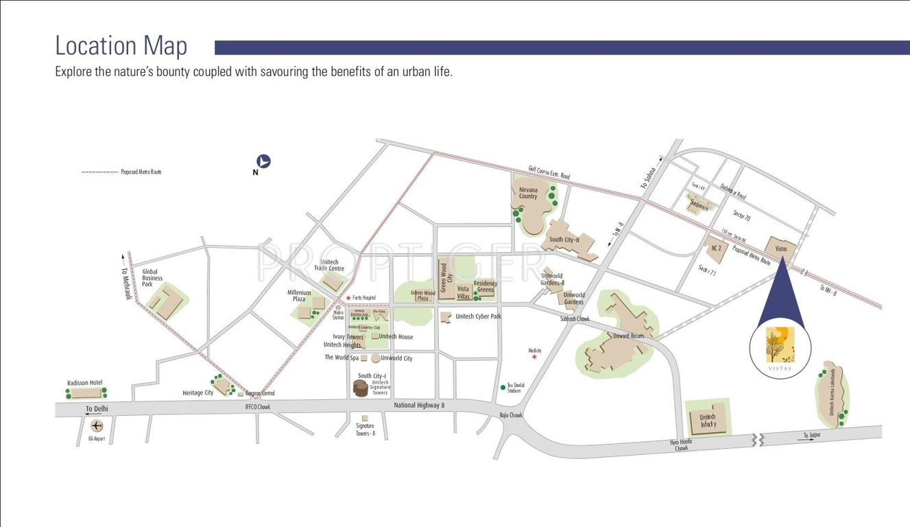 Images for Location Plan of Unitech Vistas Phase II