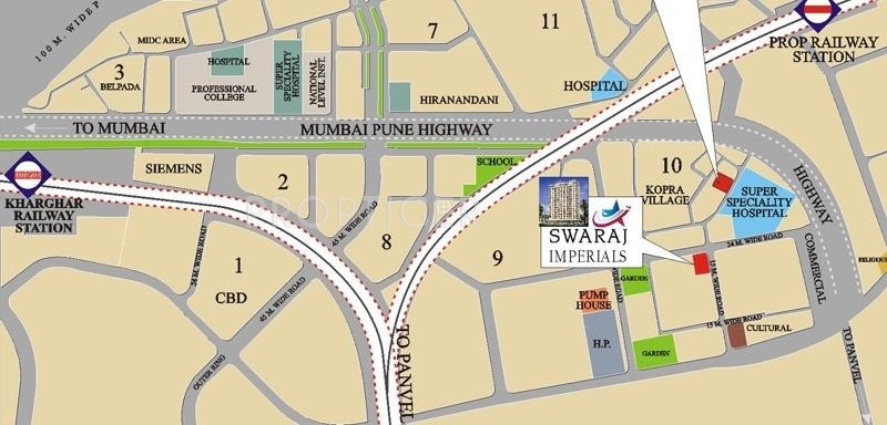 Images for Location Plan of Swaraj Symphony