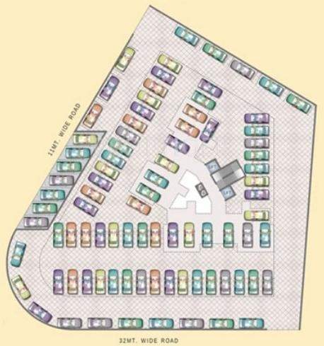  sai jewels Images for Cluster Plan of Paradise Sai Jewels