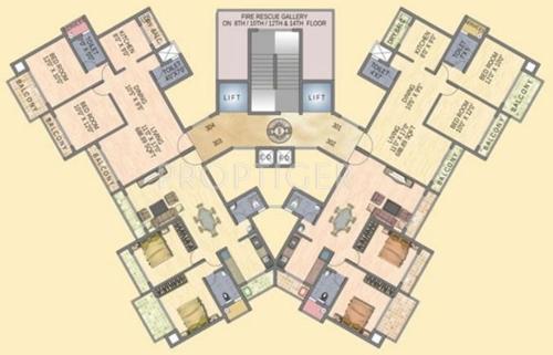  sai-jewels Images for Cluster Plan of Paradise Sai Jewels