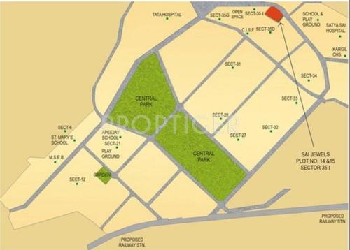  sai-jewels Images for Location Plan of Paradise Sai Jewels