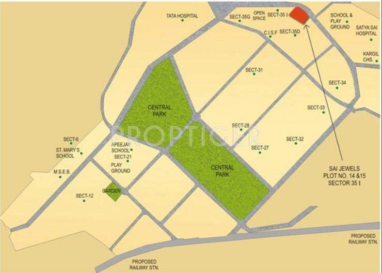 sai jewels Images for Location Plan of Paradise Sai Jewels