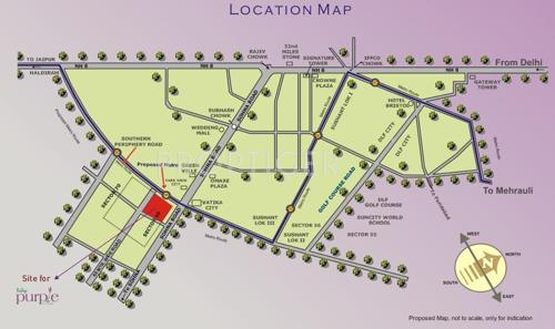 Images for Location Plan of Tulip Purple purple Images for Location Plan of Tulip Purple