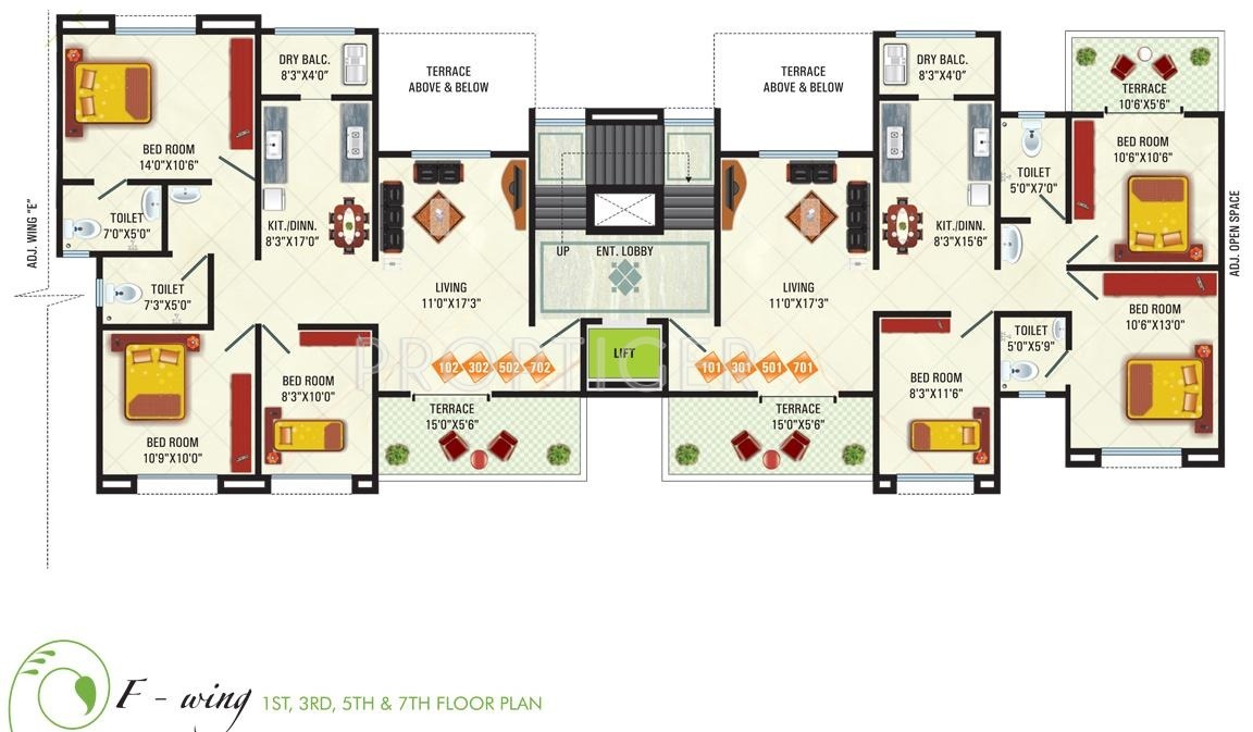 Images for Cluster Plan of GK Developers Rose County