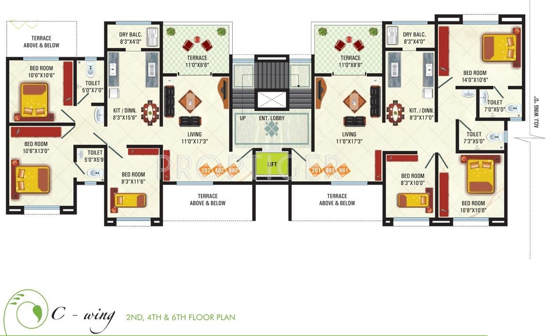 Images for Cluster Plan of GK Developers Rose County