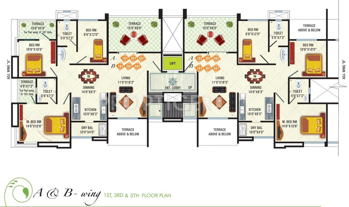 Images for Cluster Plan of GK Developers Rose County