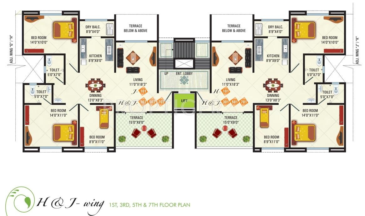 Images for Cluster Plan of GK Developers Rose County