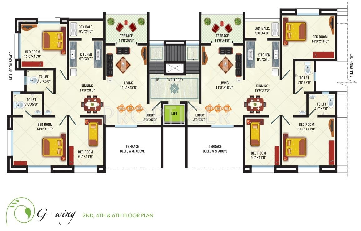 Images for Cluster Plan of GK Developers Rose County