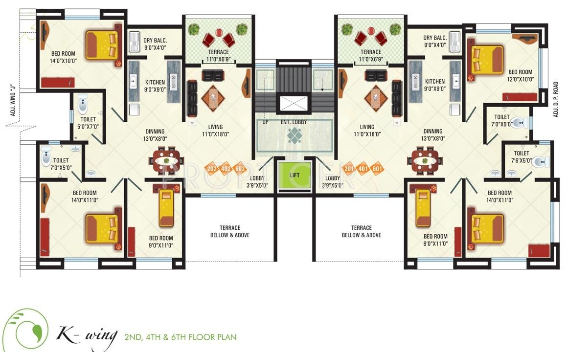 Images for Cluster Plan of GK Developers Rose County