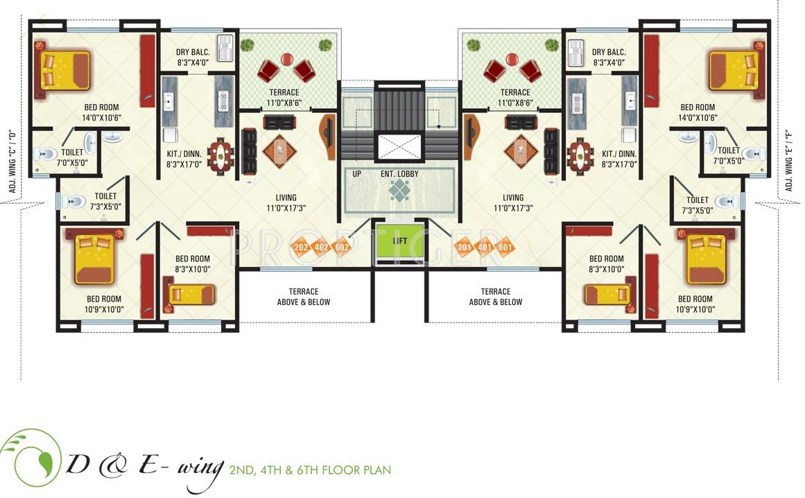 Images for Cluster Plan of GK Developers Rose County