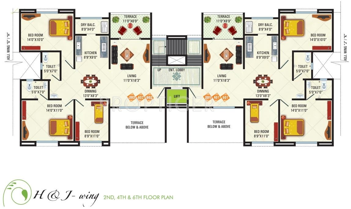 Images for Cluster Plan of GK Developers Rose County