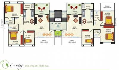 Images for Cluster Plan of GK Developers Rose County