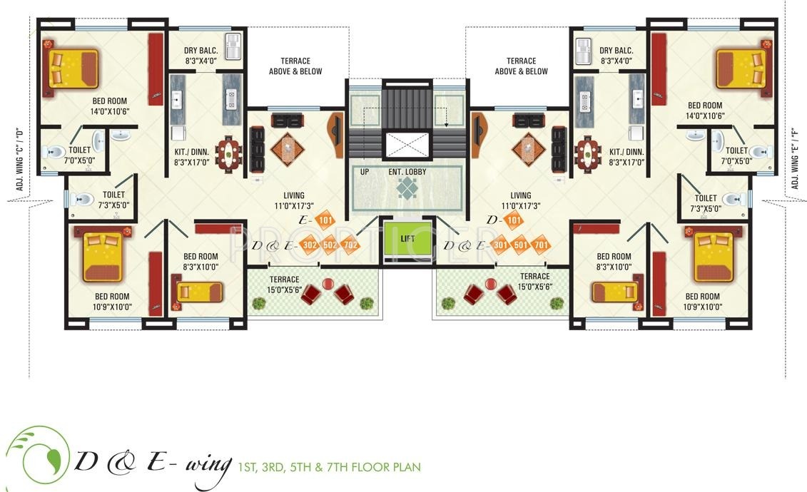 Images for Cluster Plan of GK Developers Rose County