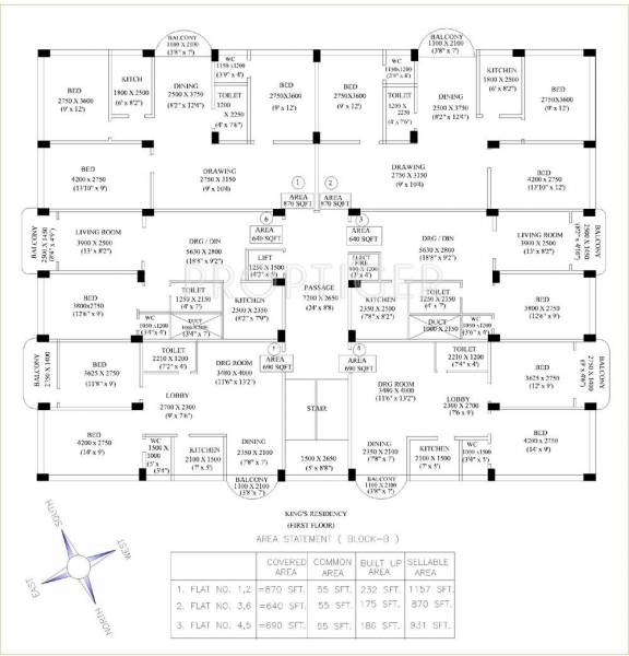 Images for Cluster Plan of Vibgyor Kings Residency