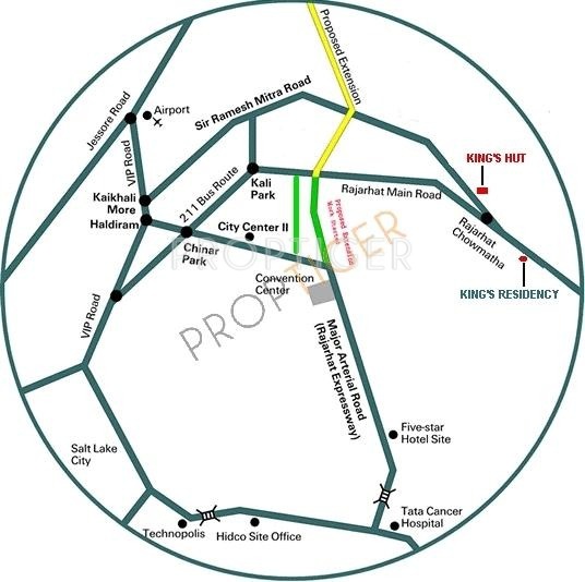 Images for Location Plan of Vibgyor Kings Hut