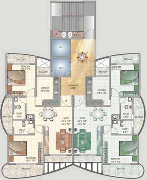 Images for Cluster Plan of Keystone Lifespaces Monarch Residency
