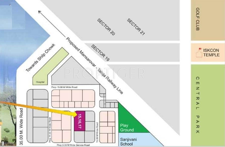 Images for Location Plan of MK Morya Heights