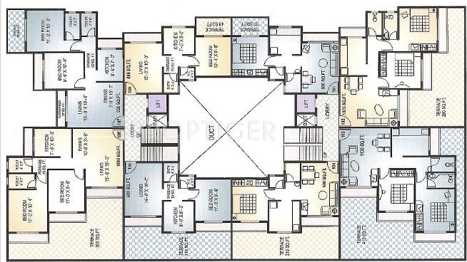 Images for Cluster Plan of Shah Group Builders Corner