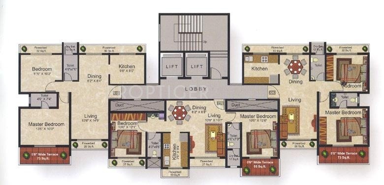 Images for Cluster Plan of Swastik Windsor Heights