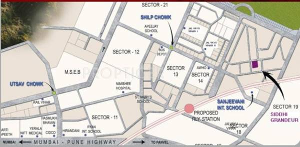 Images for Location Plan of Siddhi Grandeur