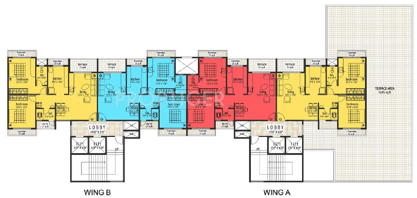 Images for Cluster Plan of Satyam Developers Heritage
