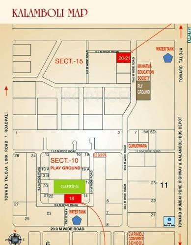  residency Images for Location Plan of Shree Sawan Residency