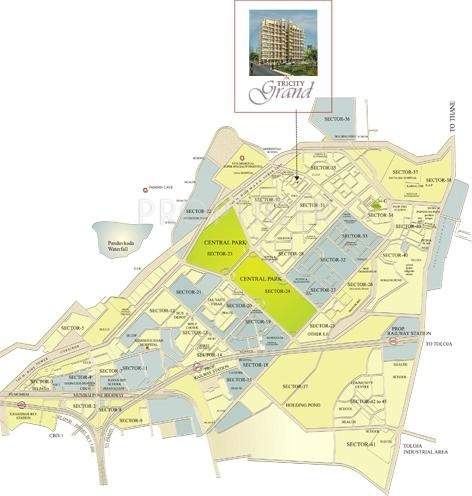  grand Images for Location Plan of Tricity Grand