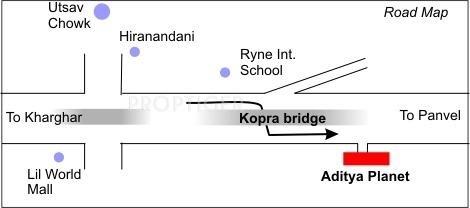  aditya-planet Images for Location Plan of Planet Builders Aditya Planet