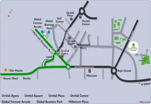  agora-shops Images for Location Plan of Vipul Agora Shops