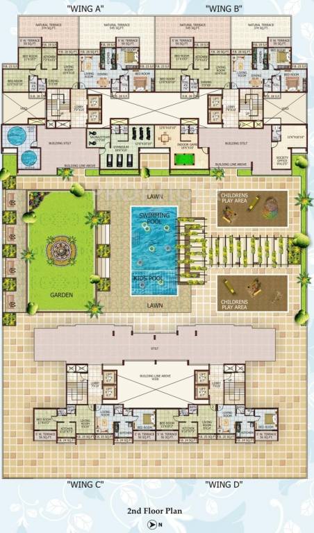 Images for Cluster Plan of Swaraj Kingston