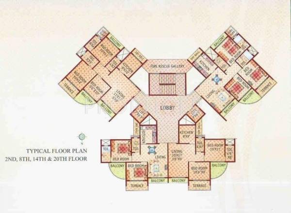 Images for Cluster Plan of Giriraj Corporation Giriraj Tower