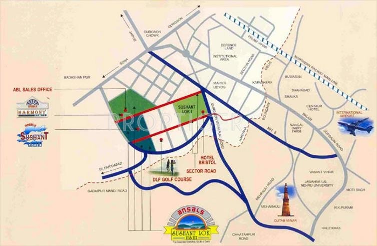 Images for Location Plan of Ansal Oriental Villa