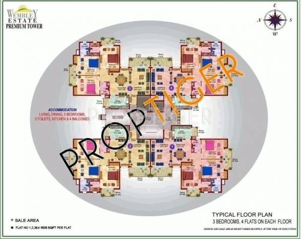 Images for Cluster Plan of Eros Rosewood Villas Images for Cluster Plan of Eros Rosewood Villas