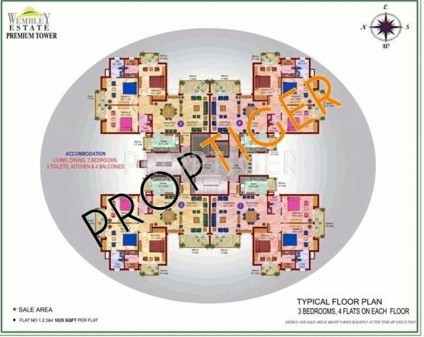 Images for Cluster Plan of Eros Rosewood Villas Images for Cluster Plan of Eros Rosewood Villas