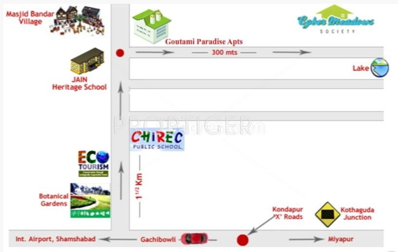  cyber meadows society Location Plan