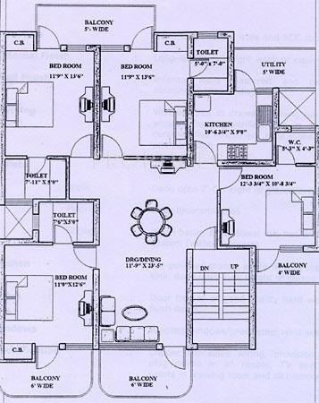 Images for Cluster Plan of Ardee Platinum Independent Floors