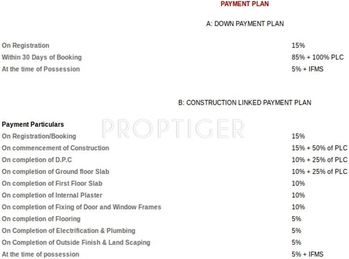 Images for Payment Plan of Ardee Platinum Independent Floors